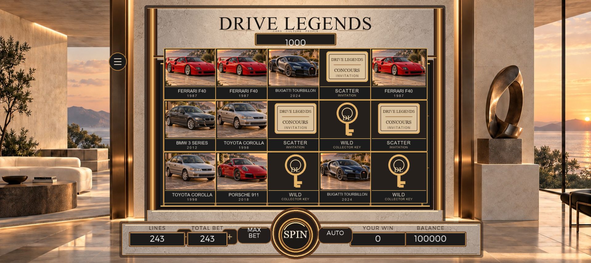 Drive Legends website preview