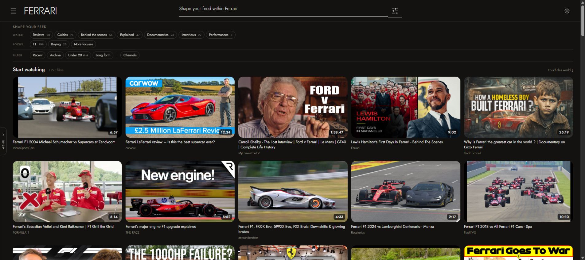 Instant Vertical website preview